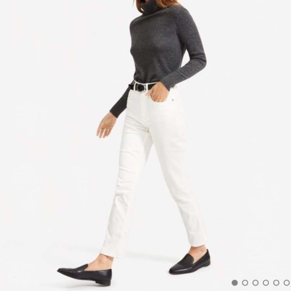 Everlane White Jeans Size 26 NWOT